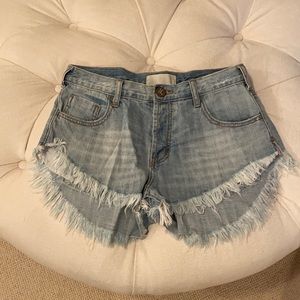 One teaspoon denim shorts